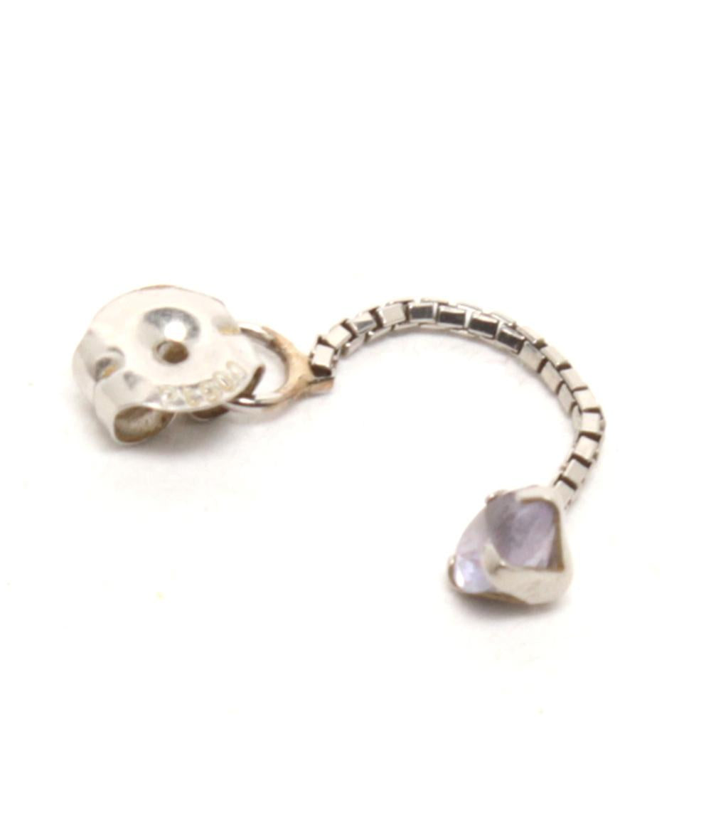 ピアス Pt900 タンザナイト トルマリン レディース