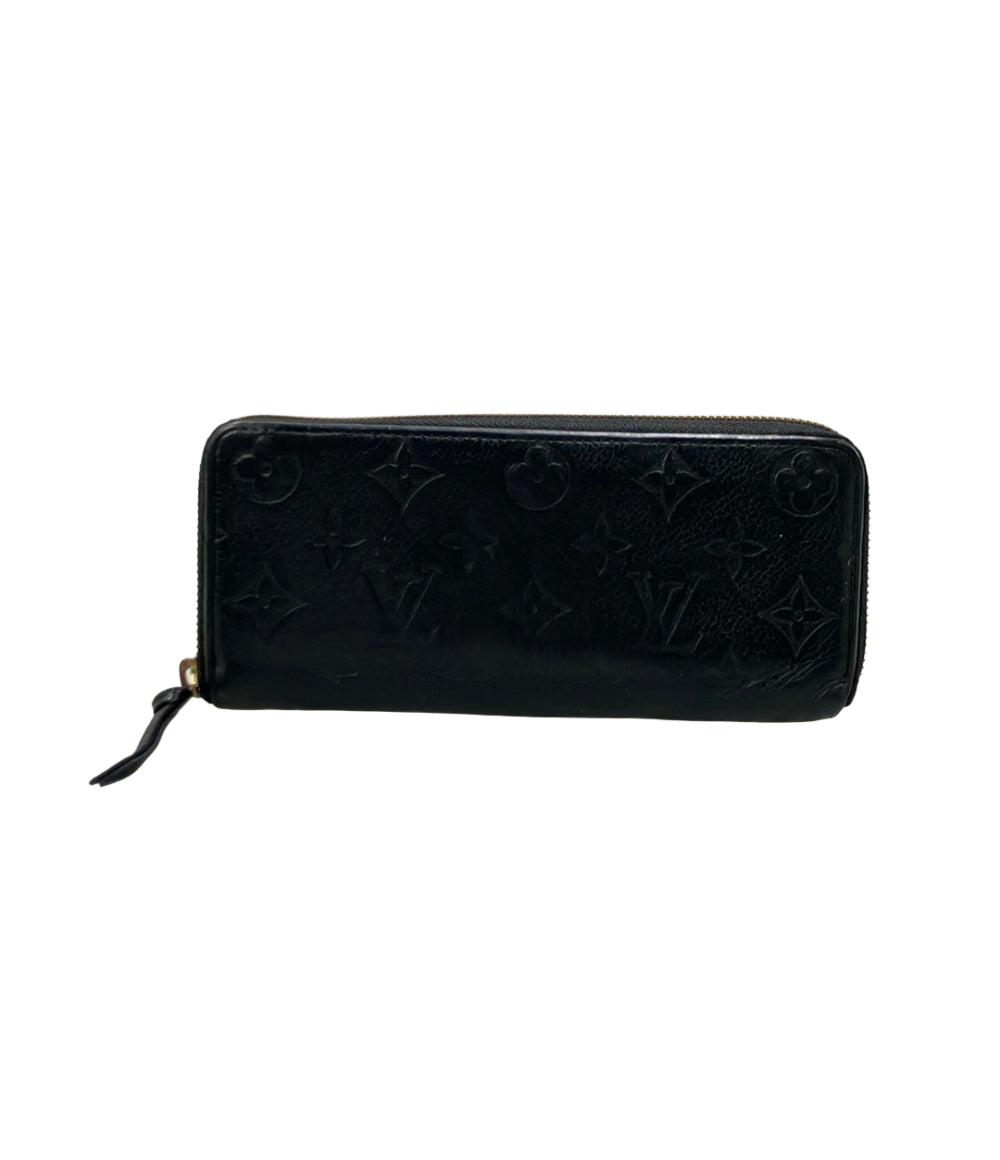 LOUIS VUITTON ラウンドファスナー長財布 ポルトフォイユ クレマンス モノグラム アンプラント M60171 レディース ルイ・ヴィトン