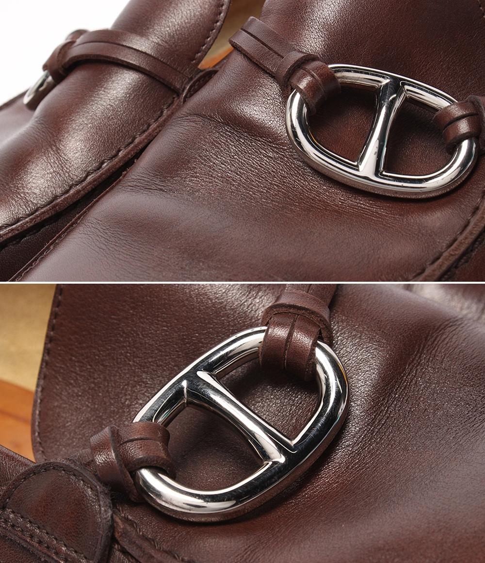 HERMES ローファー シェーヌダンクル メンズ SIZE 41 1/2 (26cm) エルメス