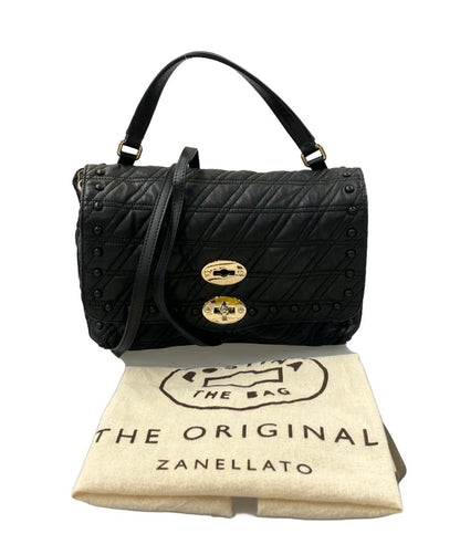 訳あり ザネラート 2WAY ハンドバッグ ショルダーバッグ 斜め掛け レディース ZANELLATO