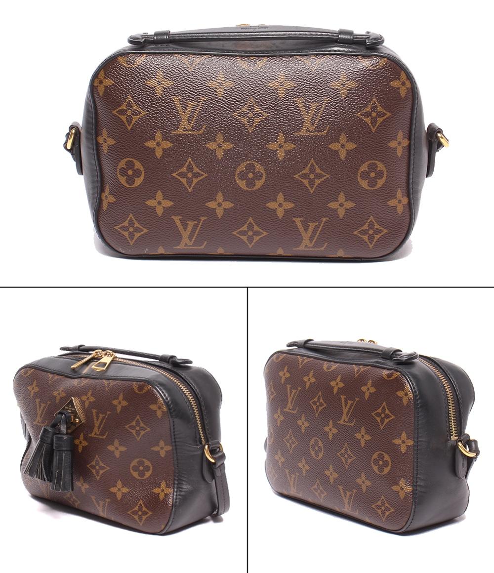 ルイ・ヴィトンショルダーバッグ 斜め掛けサント ンジュモノグラム LOUIS VUITTON ショルダーバッグ 斜め掛け サントンジュ モノグラム
