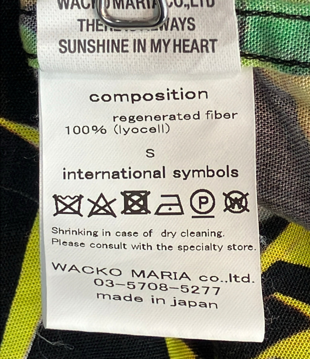 WACKO MARIA 半袖 アロハシャツ メンズ SIZE S ワコマリア