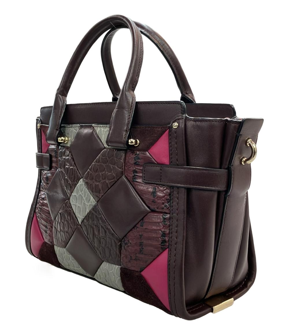 COACH ハンドバッグ ショルダーバッグ 2WAY パッチワーク レザー COACH ハンドバッグ ショルダーバッグ 2WAY パッチワーク レザー