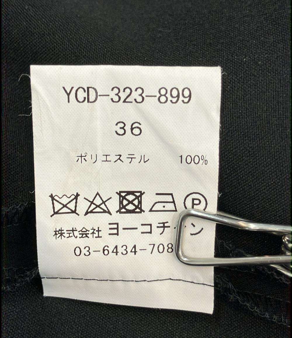 YOKO CHAN 長袖ワンピース 23AW バンドカラー ロング丈 Band Collar Dress YCD-323-899 レディース SIZE 36 (XS) ヨーコチャン