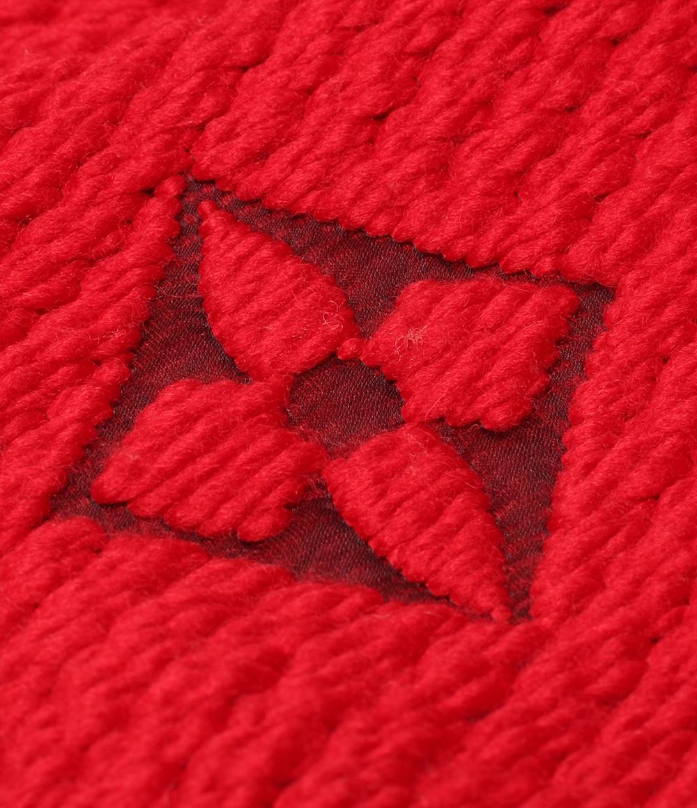 美品 ルイ・ヴィトン マフラー エシャルプ ロゴマニア M72432 レディース LOUIS VUITTON