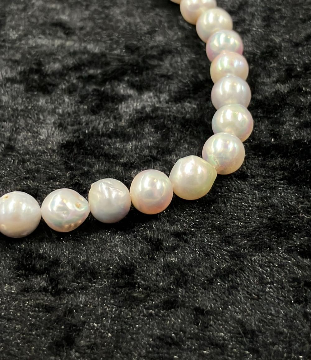 ネックレス SV 淡水パール6-7mm レディース