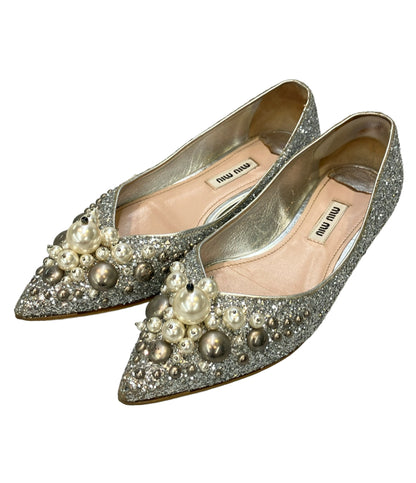 Miu Miu ポインテッドトゥパンプス レディース SIZE 35 1/2 ミュウ ミュウ