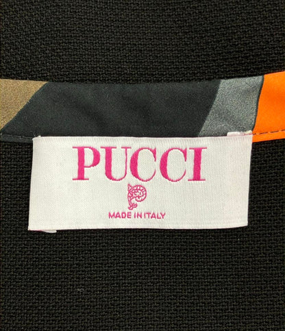 プッチ コットンピケ ミニワンピース レディース SIZE 44 (L) Pucci