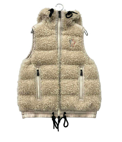 MONCLER ダウンベスト GRENOBLE フード ダブルジップ J20988G00022 レディース ユニセックス SIZE S モンクレール