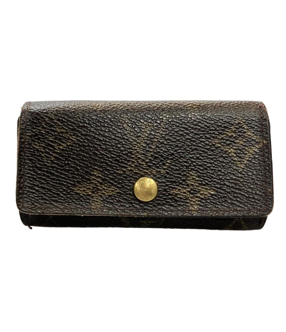 訳あり ルイ・ヴィトン 4連キーケース ミュルティクレ4 モノグラム M62631 レディース LOUIS VUITTON