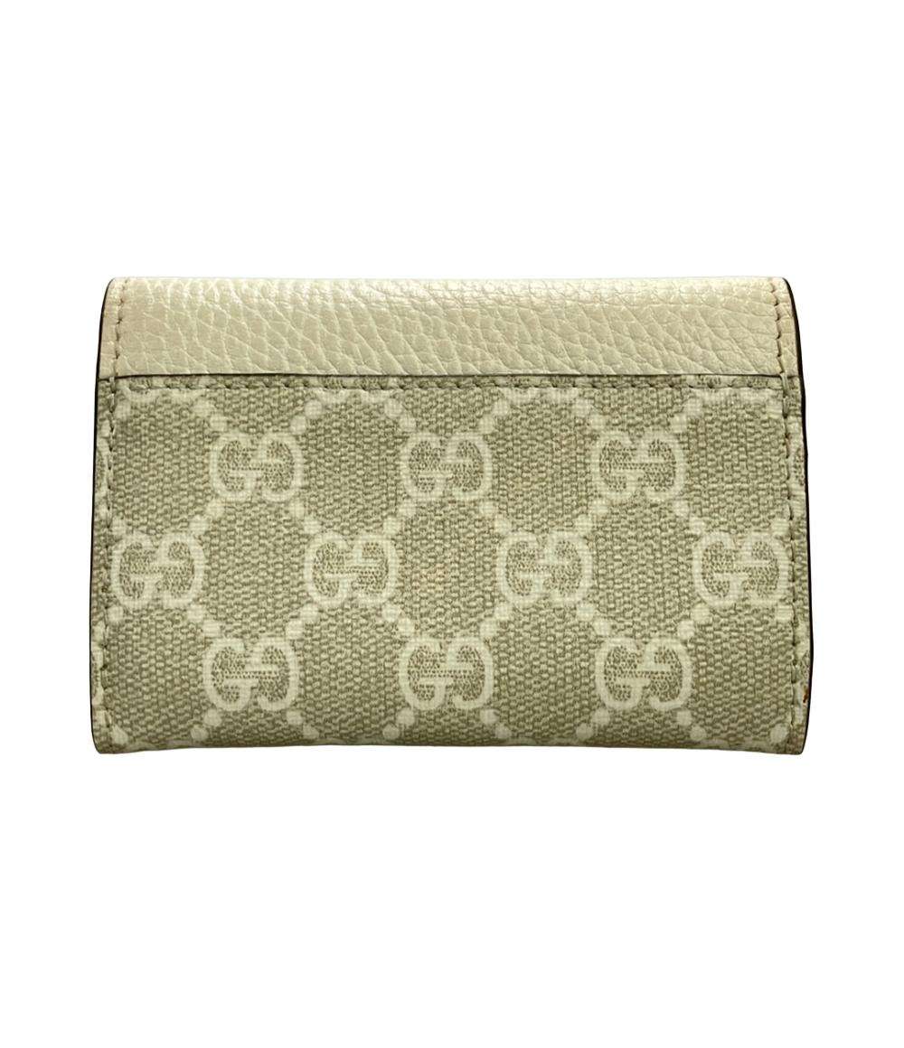 GUCCI カードケース レザー PVC GGマーモント 474748 2067 レディース グッチ