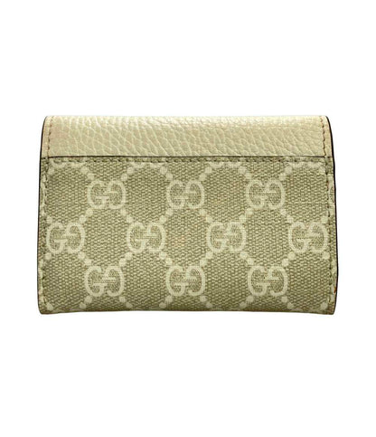 GUCCI カードケース レザー PVC GGマーモント 474748 2067 レディース グッチ