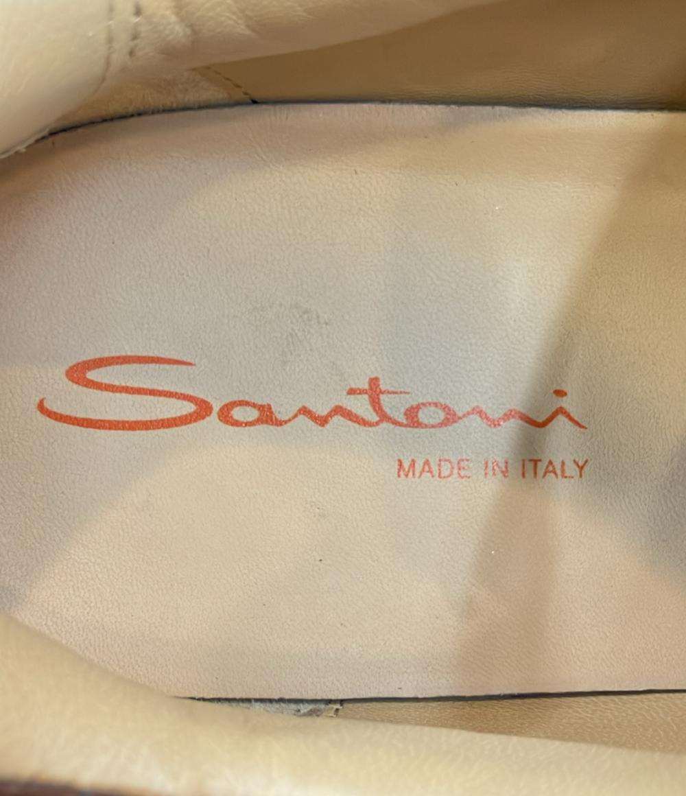 Santoni ローカットスニーカー レザー メンズ サントーニ