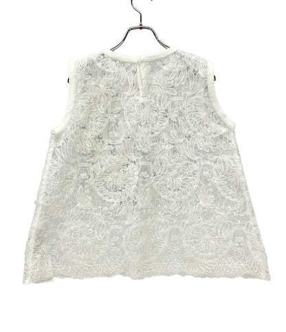美品 ANAYI チュールコードレース プルオーバー レディース SIZE 38 (S) アナイ