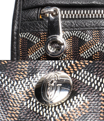 ゴヤール バックパック リュック シルバー金具 サン レジェ ゴヤールディンキャンバス GOYARD