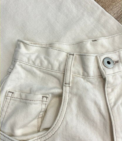 Maison Margiela スラッシュディテール デニムパンツ S51LA0106 S47399 レディース SIZE 36 (S) メゾンマルジェラ