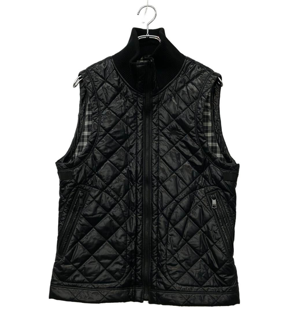 BURBERRY BLACK LABEL ダウンジャケット フード ファー ベスト付き