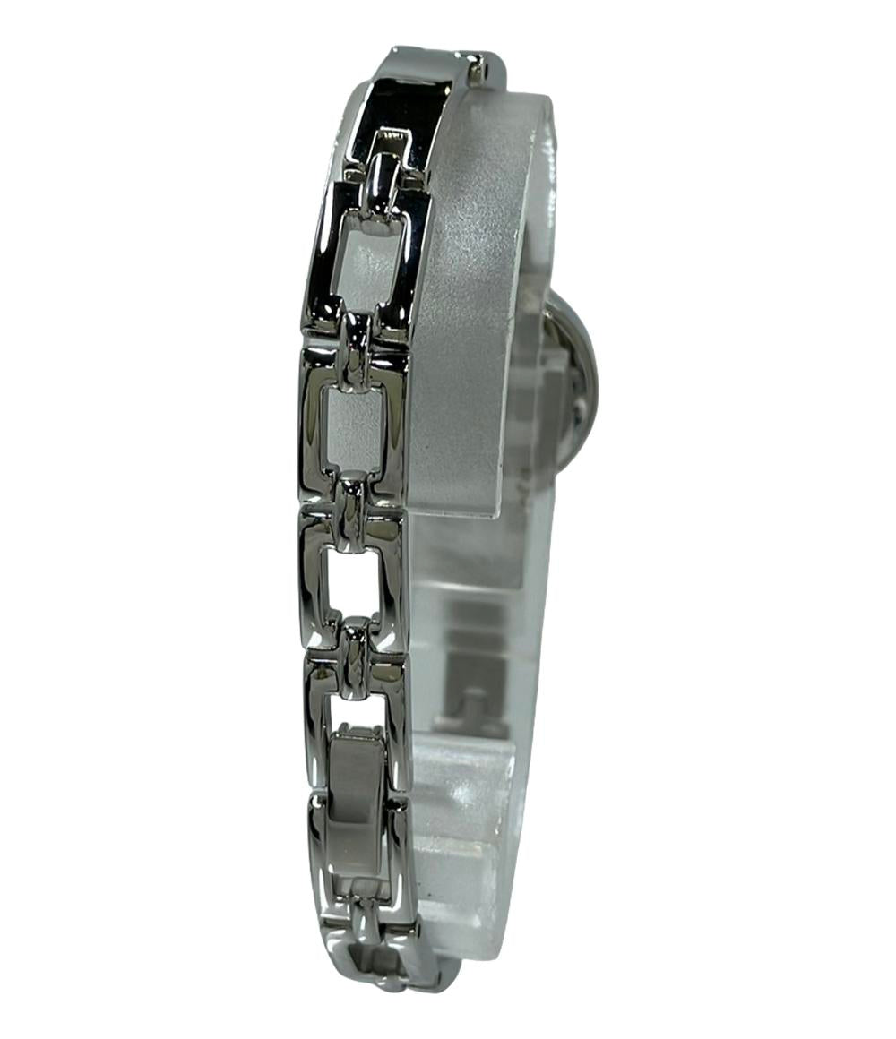 美品 MICHEL KLEIN 腕時計 クオーツ ホワイト 1N01-0CZ0 レディース ミッシェルクラン