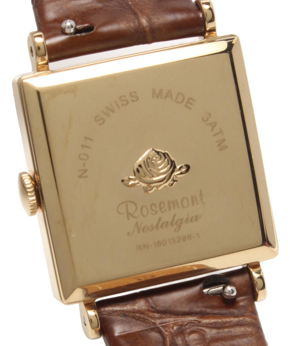 Rosemont 腕時計 クオーツ ゴールド レディース ロゼモン