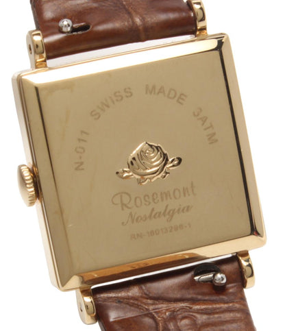 Rosemont 腕時計 クオーツ ゴールド レディース ロゼモン
