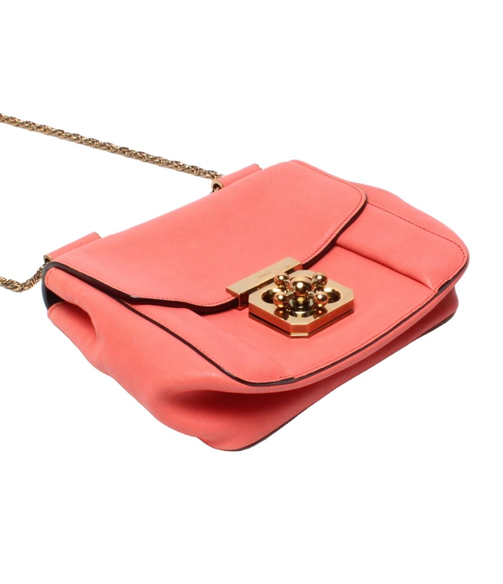 クロエ ショルダーバッグ 斜め掛け チェーン エルシー レディース Chloe