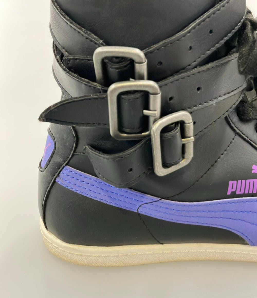 PUMA ハイカットスニーカー サイドジップ レディース SIZE 23.5 (M