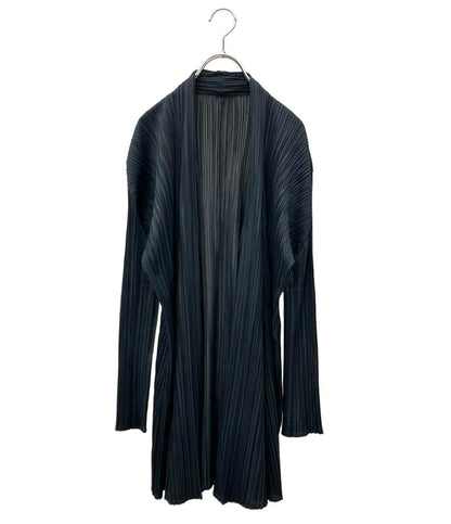 美品 PLEATS PLEASE 長袖カーディガン  プリーツロングカーディガン PP21-JA283 レディース SIZE 4 (XL) プリーツプリーズ