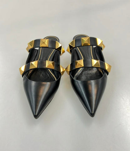 ヴァレンティノ・ガラヴァーニ フラットミュール スタッズ レディース SIZE 36 (M) Valentino Garavani