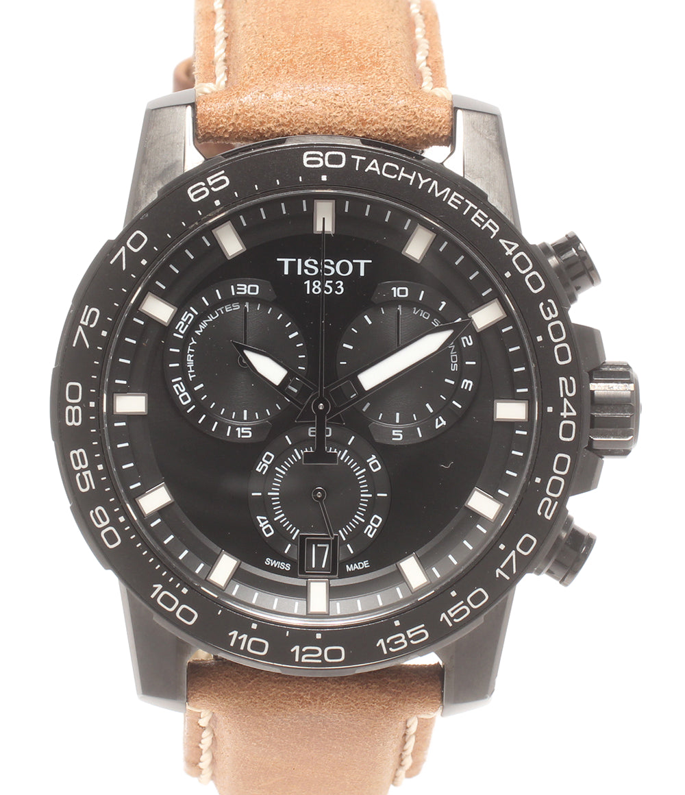 TISSOT 腕時計 クオーツ ブラック T125617A メンズ ティソ