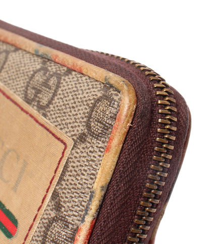 GUCCI ラウンドファスナー長財布 GGスプリーム 473909 496334 メンズ グッチ