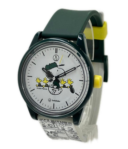 Q&Q 腕時計 ソーラー ホワイト レディース メンズ キューアンドキュー