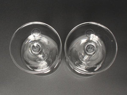 美品 TIFFANY&Co. ワイングラス 2点セット ペア アンパサンド ティファニー