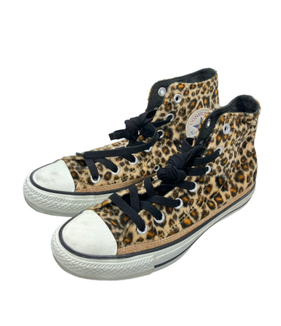 CONVERSE ハイカットスニーカー ヒョウ柄 レディース SIZE 23.5 コンバース