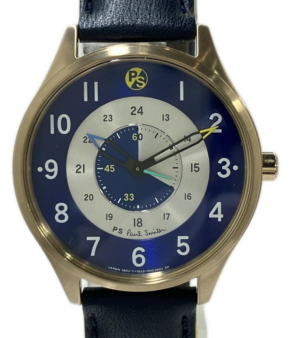 美品 Paul Smith 腕時計 限定500本 クオーツ 1032-R009211 メンズ ポール・スミス