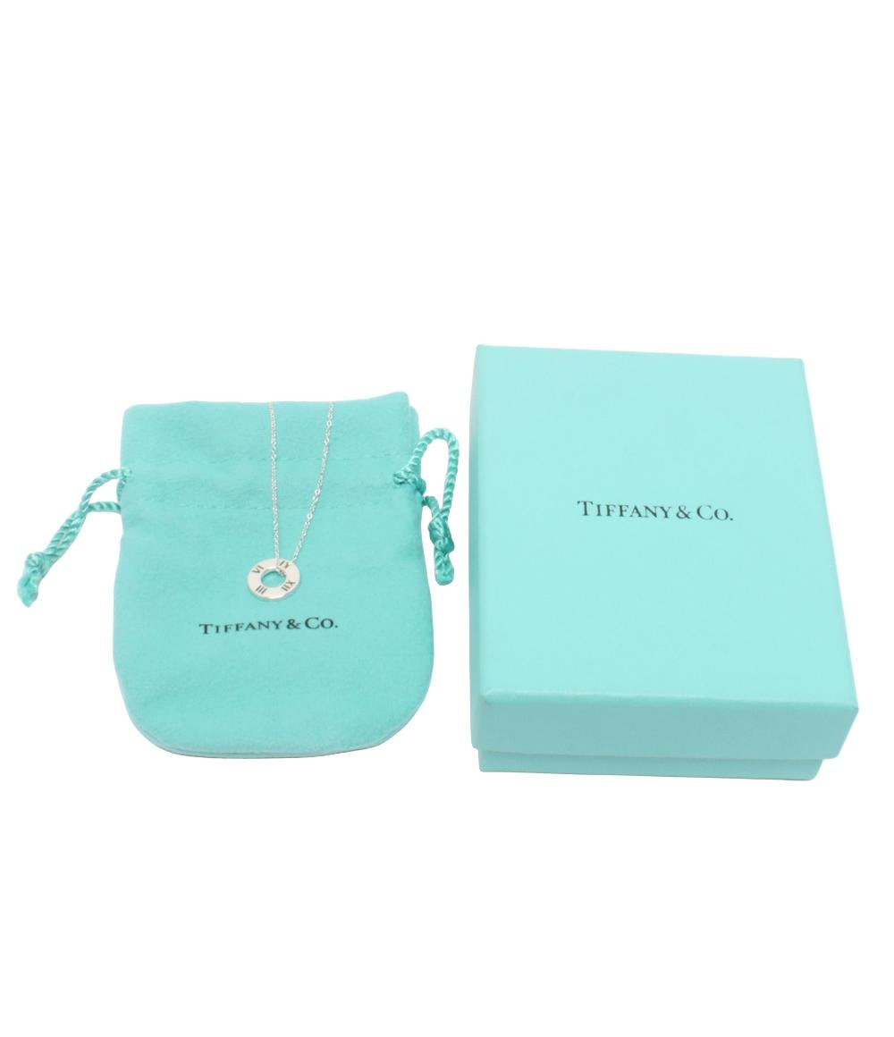 美品 ティファニー ネックレス SV925 アトラス ピアスド サークル レディース TIFFANY&Co.