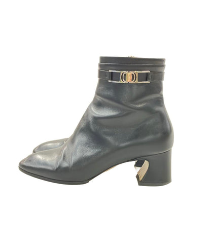 Salvatore Ferragamo ショートブーツ レディース SIZE 8 1/2 (26cm) サルヴァトーレフェラガモ