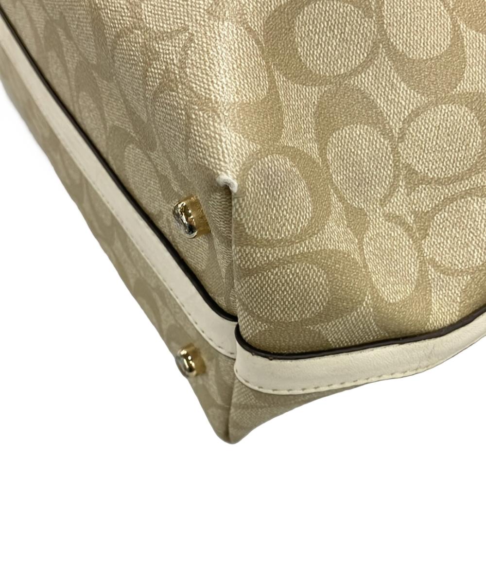 COACH トートバッグ ショルダーバッグ 肩掛け シグネチャー F58286