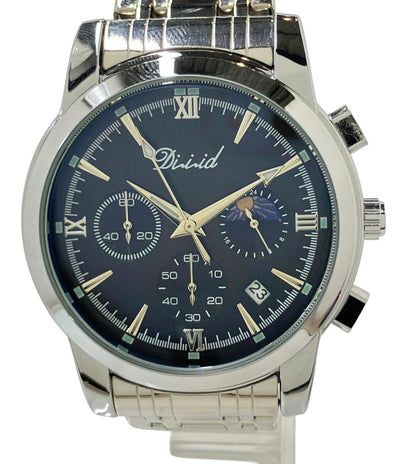 DIZIZID 腕時計 クオーツ ブラック DBS-A057 メンズ