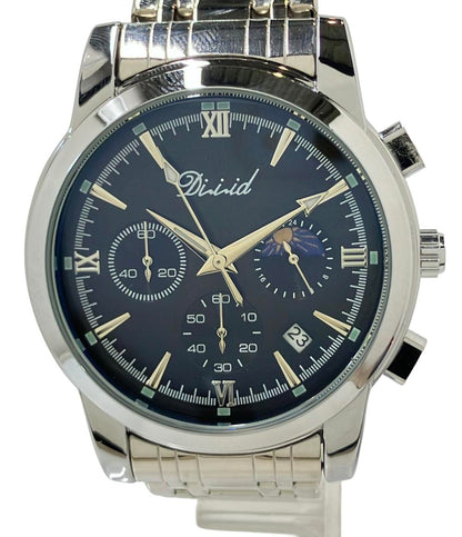 DIZIZID 腕時計 クオーツ ブラック DBS-A057 メンズ