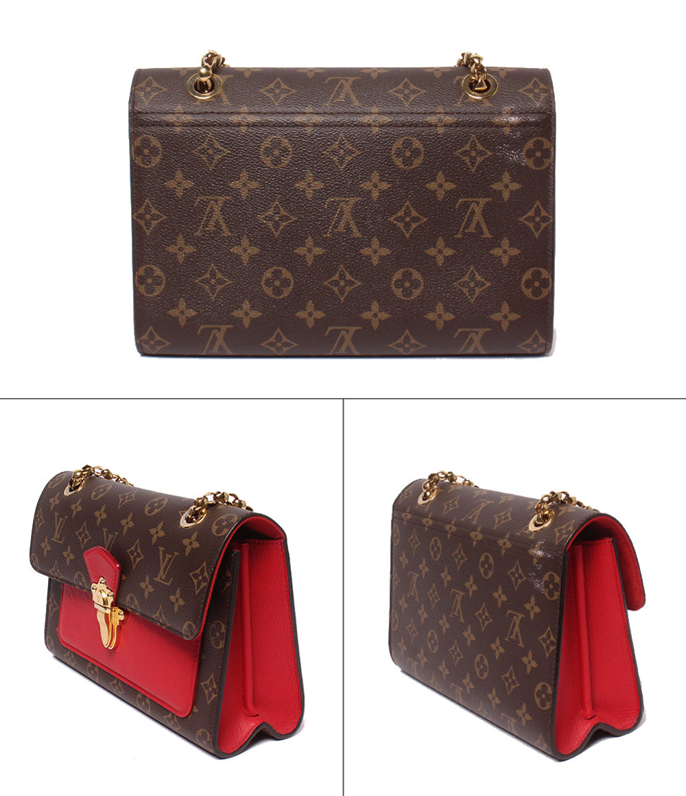 LOUIS VUITTON チェーンショルダーバッグ 肩掛け 斜め掛け ヴィクトワール モノグラム M41731 レディース ルイ・ヴィトン