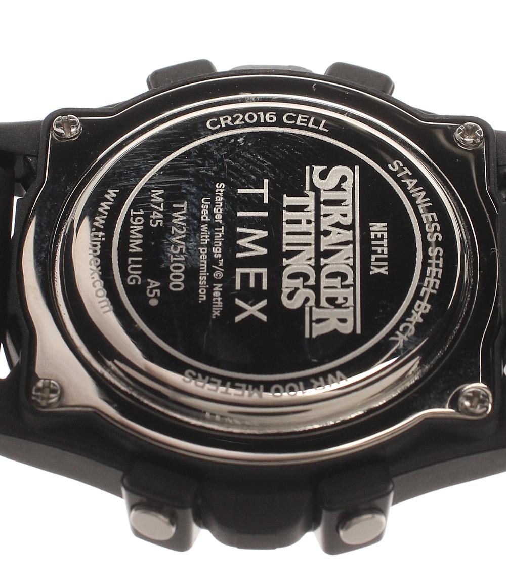 TIMEX 腕時計 ストレンジャーシングスコラボ アトランティス 100 クオーツ TW2V51000 メンズ タイメックス