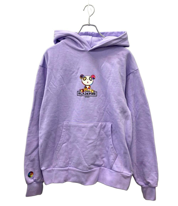 美品 BLACKPINK プルオーバーパーカー 村上隆 メンズ SIZE M ブラック