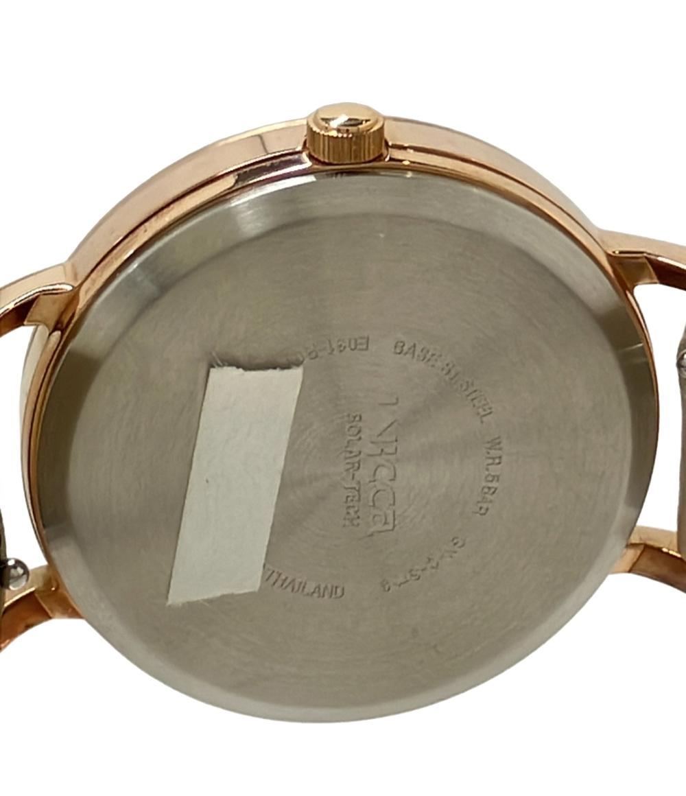 CITIZEN 腕時計 wicca ウィッカ ソーラー ホワイト E031-R011893 レディース シチズン