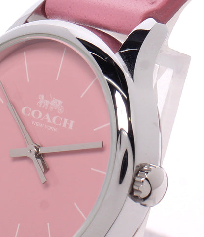 COACH 腕時計 クオーツ ピンク CA.117.7.112.1536 レディース コーチ