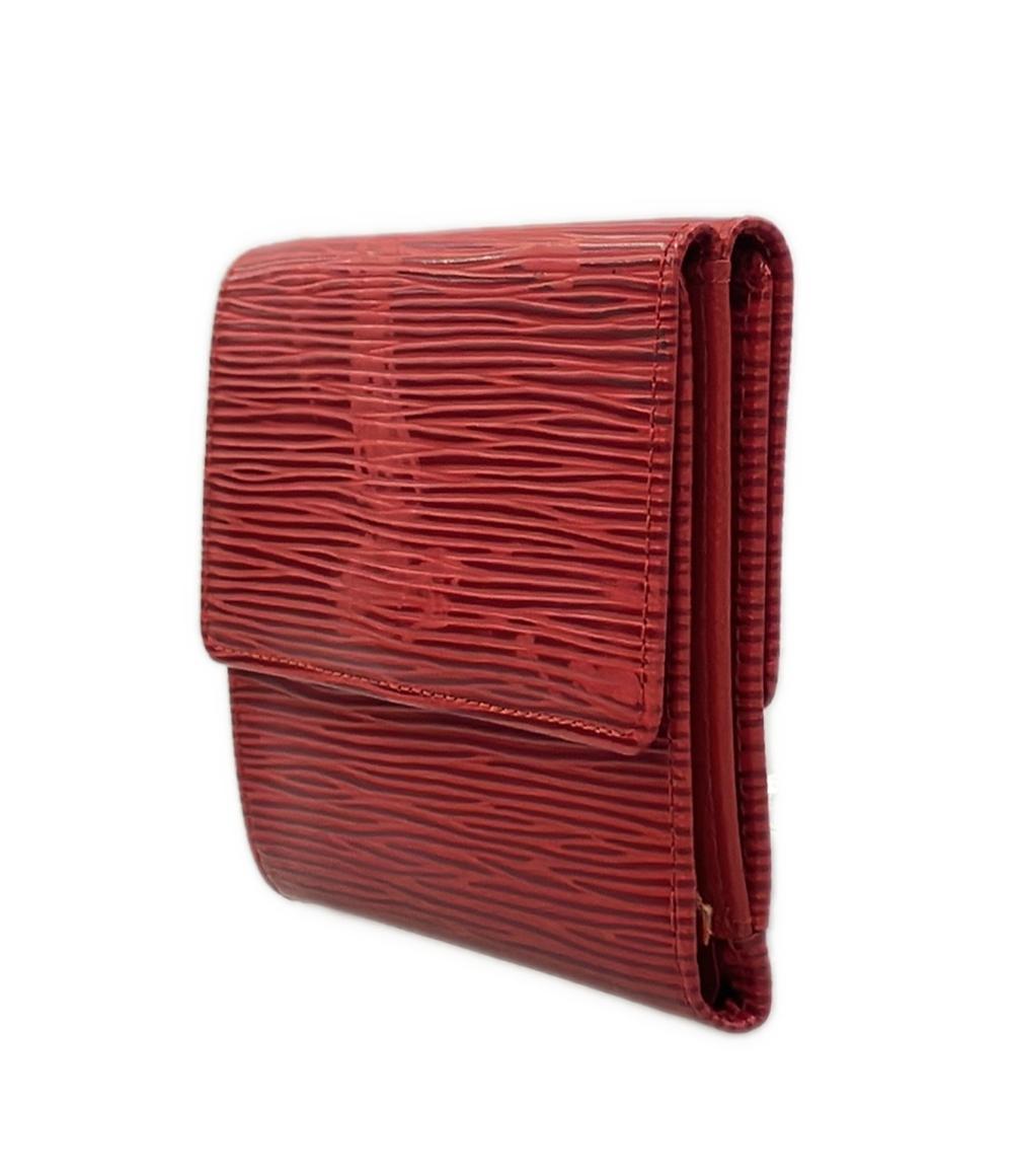 LOUIS VUITTON Wホック二つ折り財布 ポルトモネ ビエ カルトクレディ