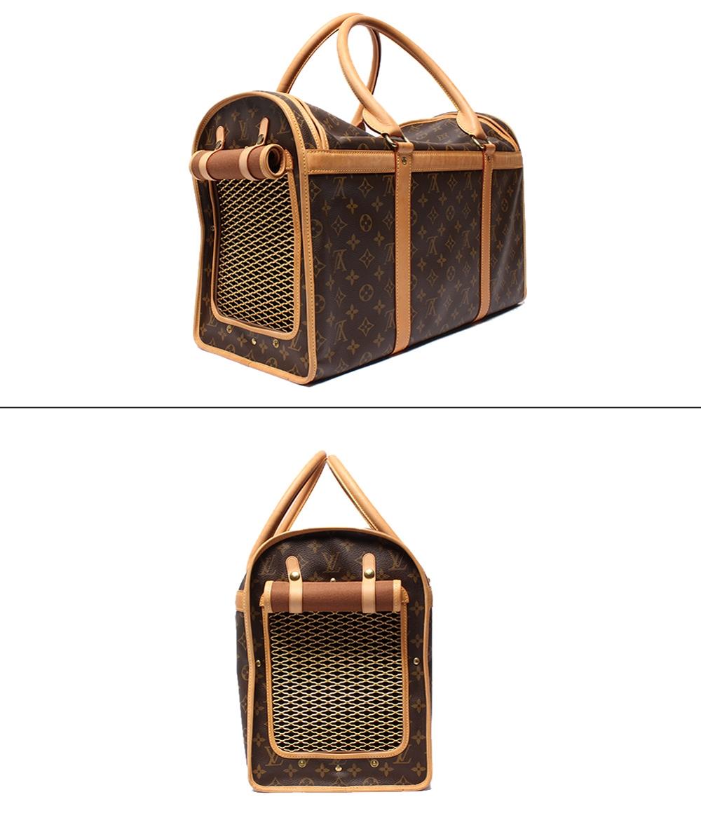 ルイ・ヴィトン キャリーバッグ ペットキャリー メッシュ ウインドウ