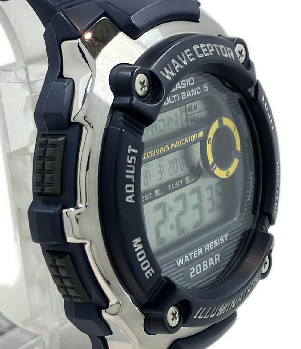 CASIO 腕時計 ウェーブセプター 電池電波 クオーツ WV-M200 メンズ カシオ