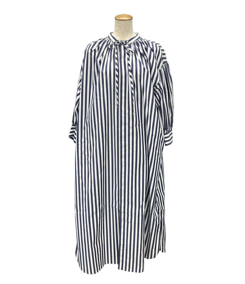 ハイク 長袖ワンピース ストライプ レディース SIZE 2 (M) HYKE