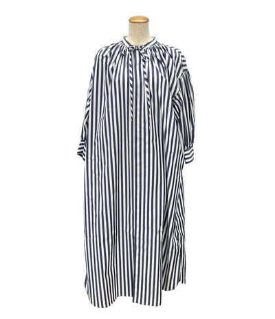 ハイク 長袖ワンピース ストライプ レディース SIZE 2 (M) HYKE