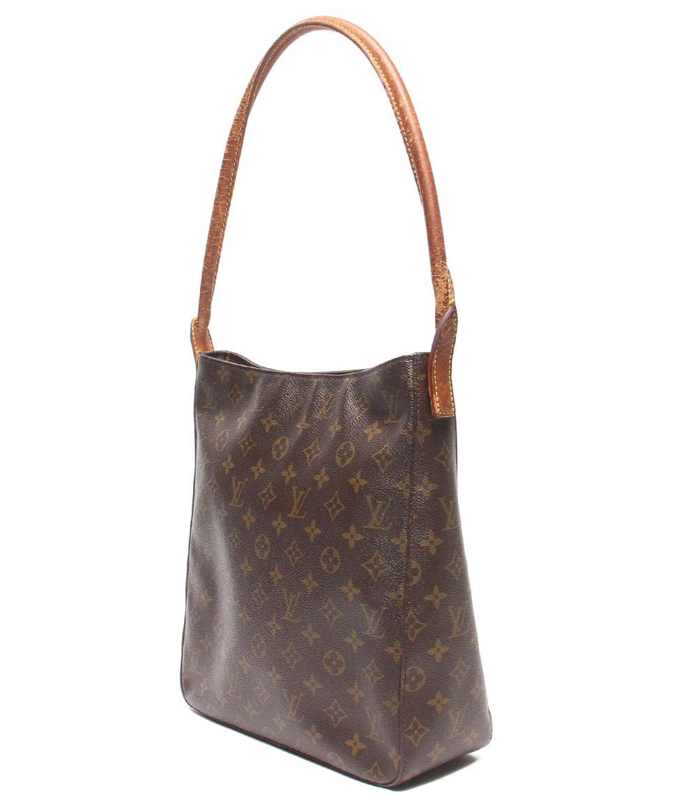 訳あり LOUIS VUITTON ショルダーバッグ 肩掛け ワンショルダー ルーピングGM モノグラム M51145 レディース ルイ・ヴィトン